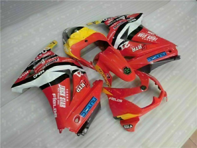 Carenados Moto EX250 08-12 - Rojo Amarillo Carenados Moto EX250 08-12 - Rojo Amarillo