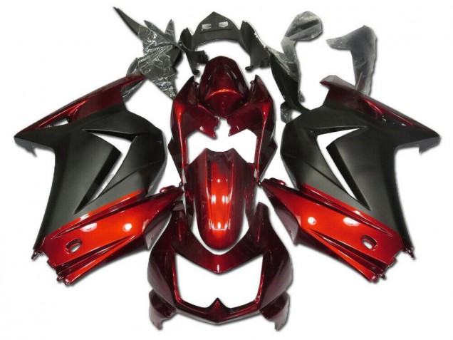 Carenados Moto EX250 08-12 - Rojo Gris Carenados Moto EX250 08-12 - Rojo Gris