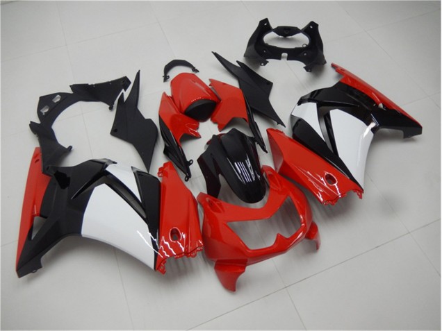 Carenados Moto EX250 08-12 - Rojo Negro Blanco Carenados Moto EX250 08-12 - Rojo Negro Blanco