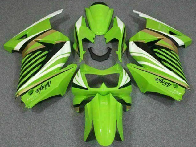 Carenados Moto EX250 08-12 - Verde Blanco Negro Ninja Carenados Moto EX250 08-12 - Verde Blanco Negro Ninja