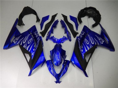 Carenados Moto EX300 13-16 - Azul Blanco Negro