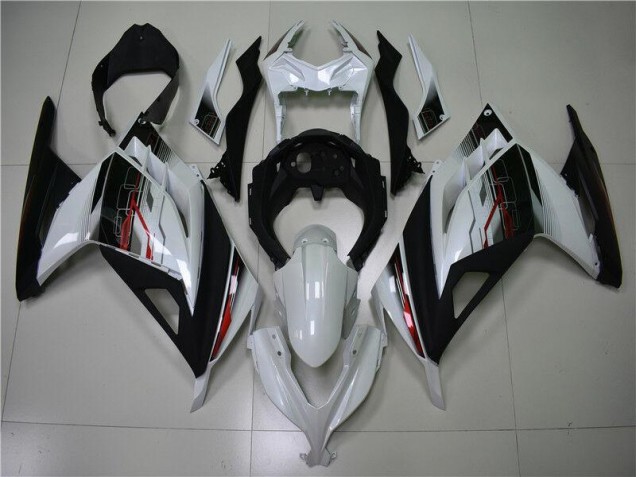 Carenados Moto EX300 13-16 - Blanco Negro Carenados Moto EX300 13-16 - Blanco Negro
