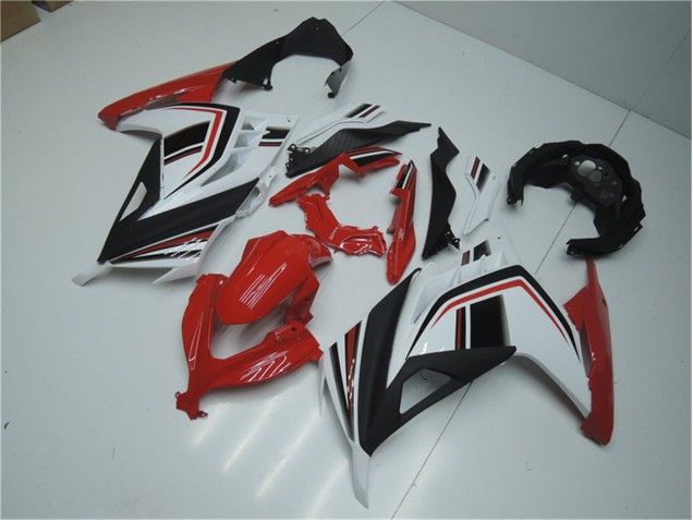 Carenados Moto EX300 13-16 - Rojo Blanco Negro Carenados Moto EX300 13-16 - Rojo Blanco Negro