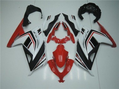Carenados Moto EX300 13-16 - Rojo Blanco Negro