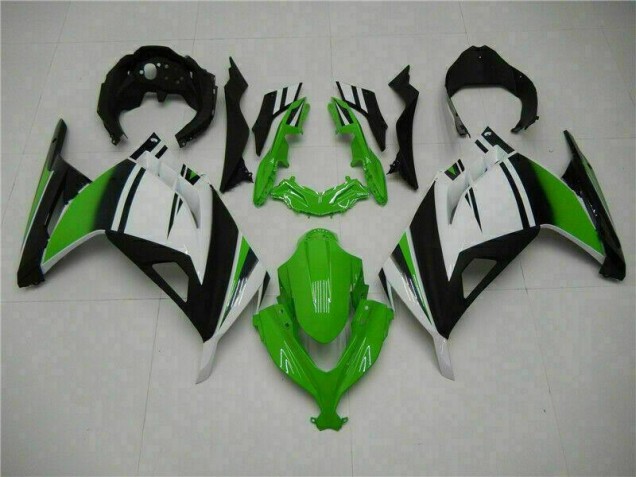 Carenados Moto EX300 13-16 - Verde Negro Plata Carenados Moto EX300 13-16 - Verde Negro Plata