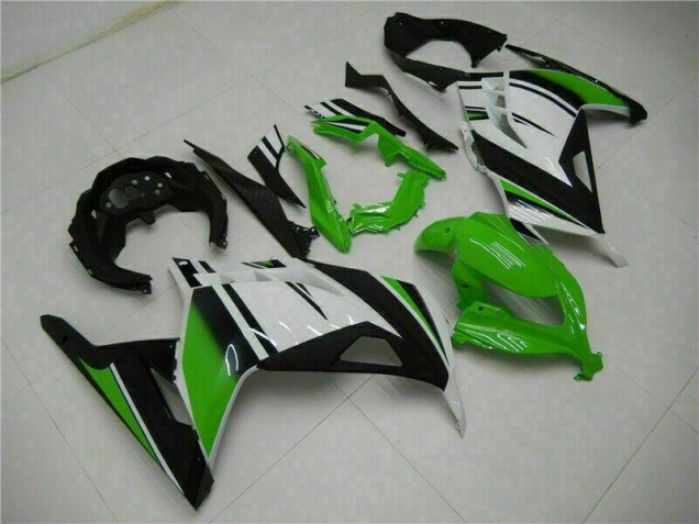 Carenados Moto EX300 13-16 - Verde Negro Plata Carenados Moto EX300 13-16 - Verde Negro Plata