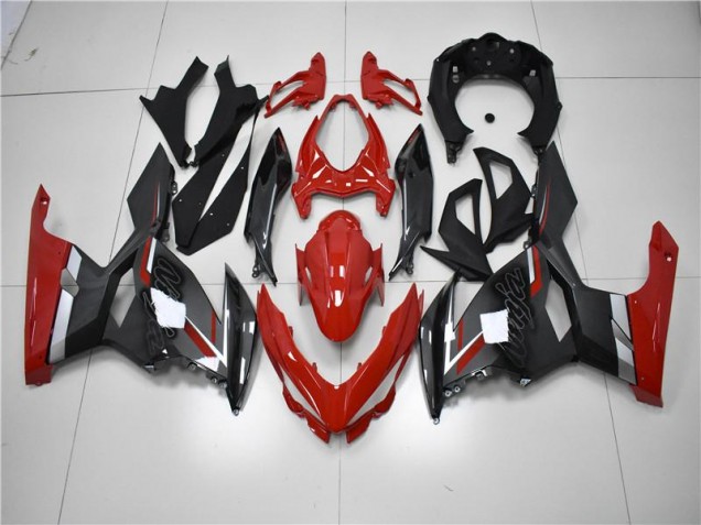 Carenados Moto EX400 18-23 - Rojo Negro Carenados Moto EX400 18-23 - Rojo Negro