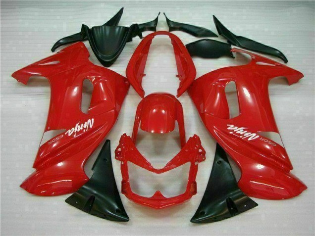 Carenados Moto EX650 06-08 - Brillante Rojo Carenados Moto EX650 06-08 - Brillante Rojo