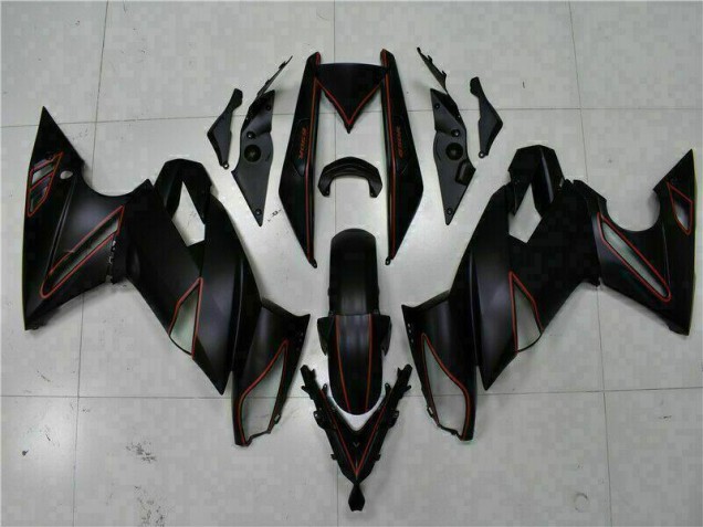 Carenados Moto EX650 09-11 - Negro Rojo Carenados Moto EX650 09-11 - Negro Rojo