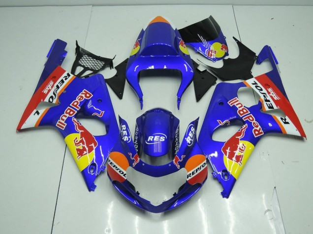 Carenados Moto GSXR 1000 K1 00-02 - Azul Red Bull Carenados Moto GSXR 1000 K1 00-02 - Azul Red Bull