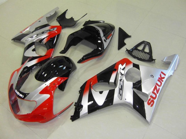 Carenados Moto GSXR 1000 K1 00-02 - Rojo Plata Carenados Moto GSXR 1000 K1 00-02 - Rojo Plata