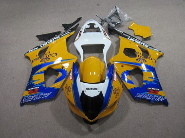 Carenados Moto GSXR 1000 K3 03-04 - Amarillo Azul Corona Extra