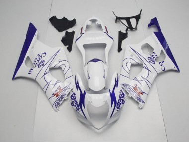 Carenados Moto GSXR 1000 K3 03-04 - Azul Blanco Corona