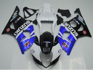 Carenados Moto GSXR 1000 K3 03-04 - Azul Blanco & Negro