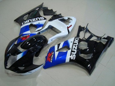 Carenados Moto GSXR 1000 K3 03-04 - Negro Azul Blanco