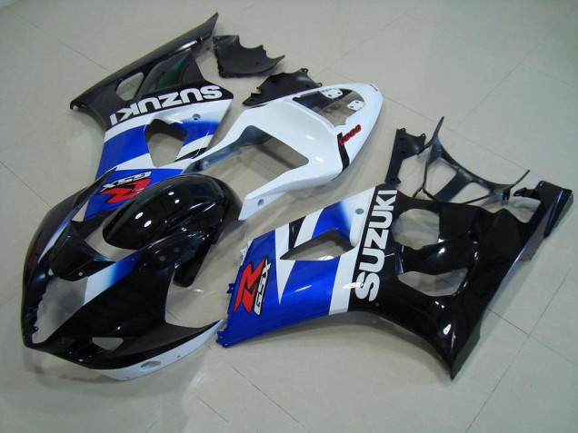 Carenados Moto GSXR 1000 K3 03-04 - Negro Azul Blanco