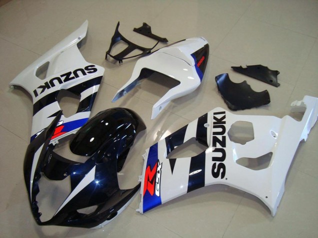 Carenados Moto GSXR 1000 K3 03-04 - Oscuro Azul Blanco Carenados Moto GSXR 1000 K3 03-04 - Oscuro Azul Blanco