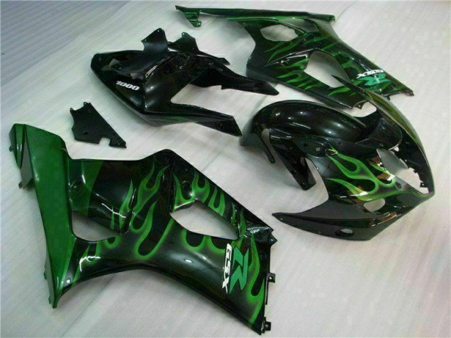 Carenados Moto GSXR 1000 K3 03-04 - Verde Negro Carenados Moto GSXR 1000 K3 03-04 - Verde Negro