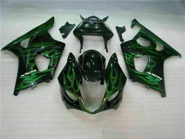 Carenados Moto GSXR 1000 K3 03-04 - Verde Negro Carenados Moto GSXR 1000 K3 03-04 - Verde Negro