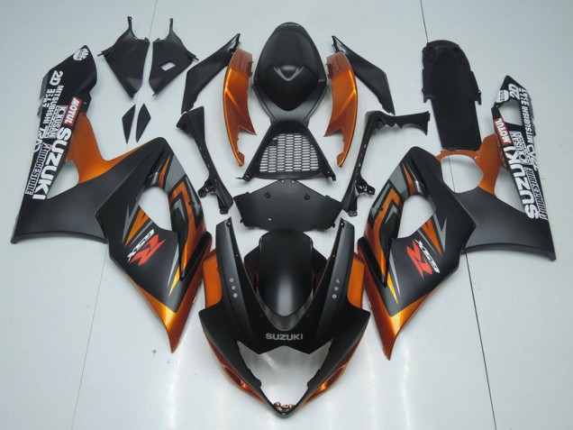 Carenados Moto GSXR 1000 K5 05-06 - Marrón & Negro Mate Carenados Moto GSXR 1000 K5 05-06 - Marrón & Negro Mate