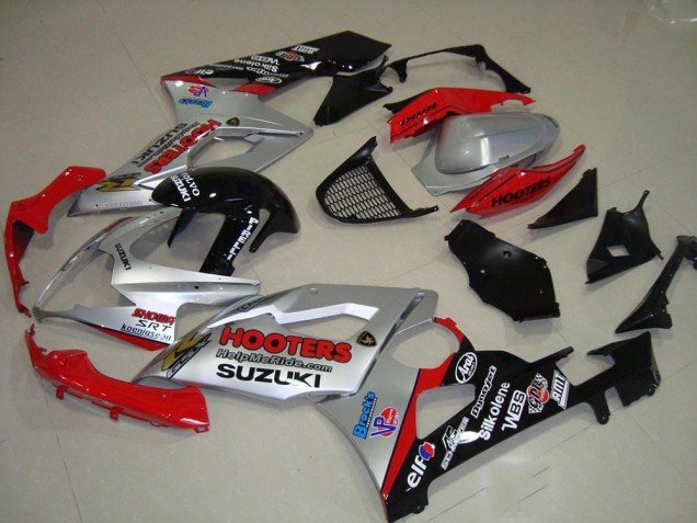 Carenados Moto GSXR 1000 K5 05-06 - Plata & Rojo Carenados Moto GSXR 1000 K5 05-06 - Plata & Rojo