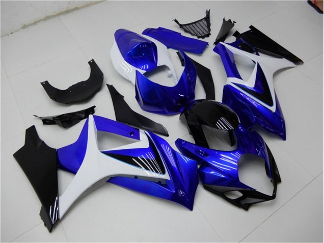 Carenados Moto GSXR 1000 K7 07-08 - Azul Blanco Negro Carenados Moto GSXR 1000 K7 07-08 - Azul Blanco Negro