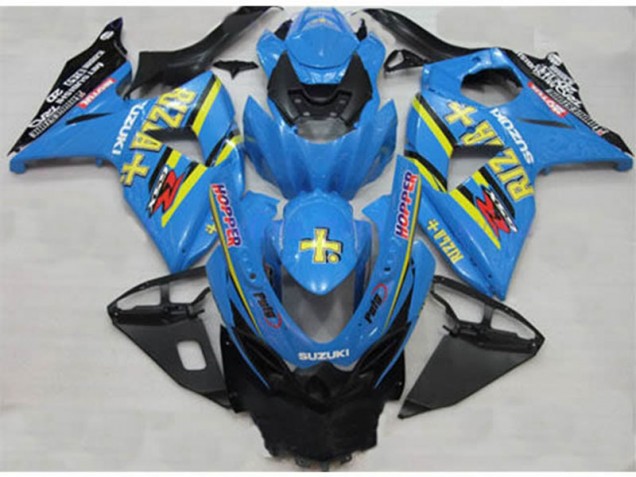Carenados Moto GSXR 1000 K9 09-16 - Azul Rizla Hopper Carenados Moto GSXR 1000 K9 09-16 - Azul Rizla Hopper