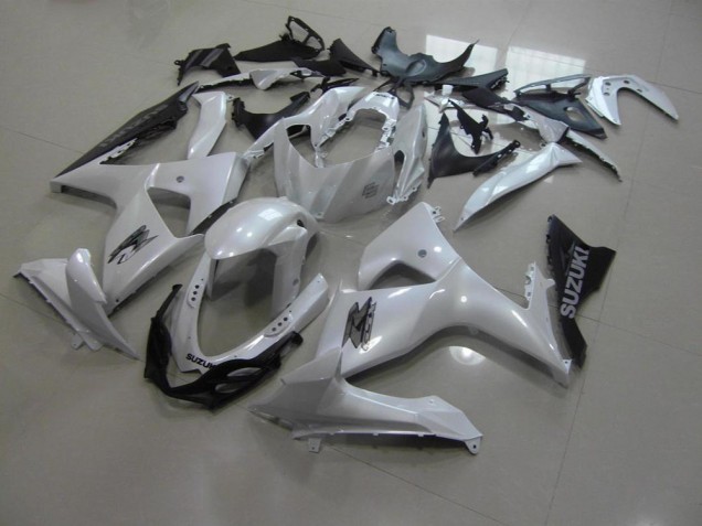 Carenados Moto GSXR 1000 K9 09-16 - Blanco Perla & Negro Carenados Moto GSXR 1000 K9 09-16 - Blanco Perla & Negro
