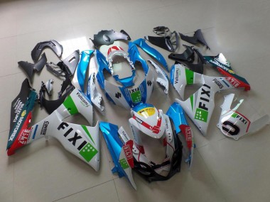 Carenados Moto GSXR 1000 K9 09-16 - Claro Azul Fixi