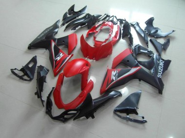 Carenados Moto GSXR 1000 K9 09-16 - Mate Rojo Negro