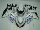 Carenados Moto GSXR 1000 K9 09-16 - Plata Blanco Carenados Moto GSXR 1000 K9 09-16 - Plata Blanco