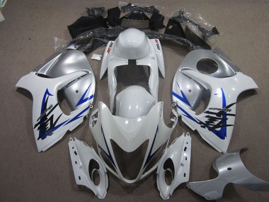 Carenados Moto GSXR 1300 Hayabusa 08-19 - Blanco Plata Azul