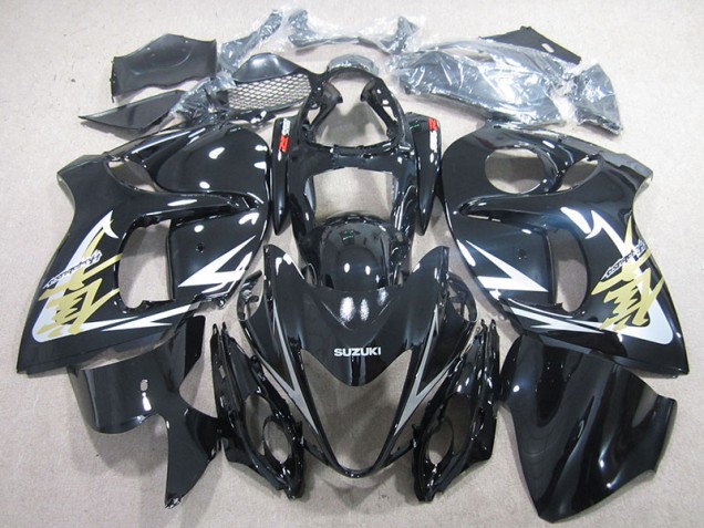 Carenados Moto GSXR 1300 Hayabusa 08-19 - Negro Oro Calcomanías Carenados Moto GSXR 1300 Hayabusa 08-19 - Negro Oro Calcomanías