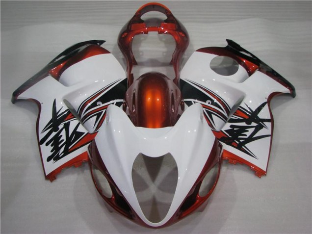 Carenados Moto GSXR 1300 Hayabusa 96-07 - Naranja Blanco Negro Carenados Moto GSXR 1300 Hayabusa 96-07 - Naranja Blanco Negro