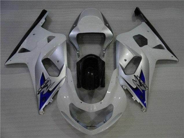 Carenados Moto GSXR 600 / 750 K1 K2 K3 01-03 - Blanco Plata Carenados Moto GSXR 600 / 750 K1 K2 K3 01-03 - Blanco Plata