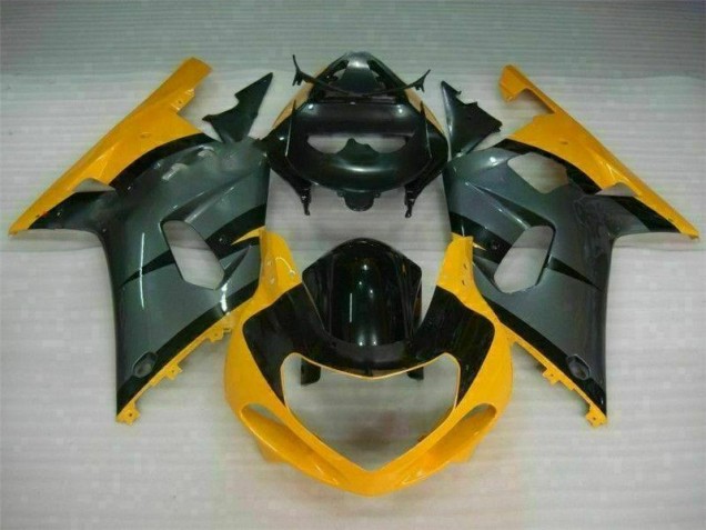 Carenados Moto GSXR 600 / 750 K1 K2 K3 01-03 - Negro Amarillo Carenados Moto GSXR 600 / 750 K1 K2 K3 01-03 - Negro Amarillo