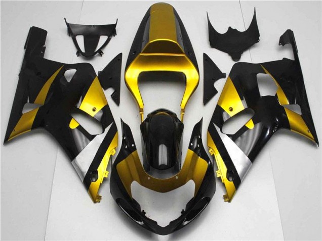 Carenados Moto GSXR 600 / 750 K1 K2 K3 01-03 - Oro Negro Carenados Moto GSXR 600 / 750 K1 K2 K3 01-03 - Oro Negro