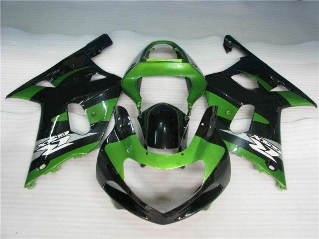 Carenados Moto GSXR 600 / 750 K1 K2 K3 01-03 - Verde Negro Carenados Moto GSXR 600 / 750 K1 K2 K3 01-03 - Verde Negro