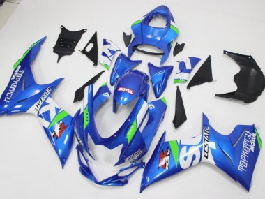 Carenados Moto GSXR 600 / 750 K11 11-21 - Azul Blanco Verde