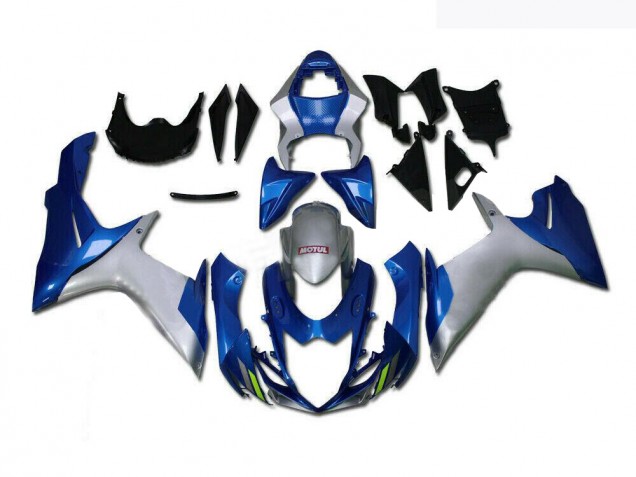 Carenados Moto GSXR 600 / 750 K11 11-21 - Azul Plata Carenados Moto GSXR 600 / 750 K11 11-21 - Azul Plata