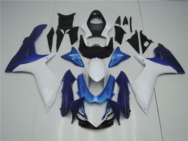 Carenados Moto GSXR 600 / 750 K11 11-21 - Blanco Azul Carenados Moto GSXR 600 / 750 K11 11-21 - Blanco Azul