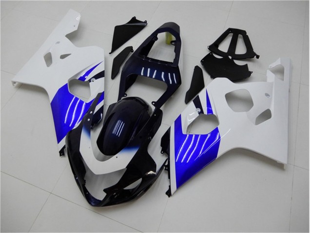 Carenados Moto GSXR 600 / 750 K4 04-05 - Blanco Azul Carenados Moto GSXR 600 / 750 K4 04-05 - Blanco Azul