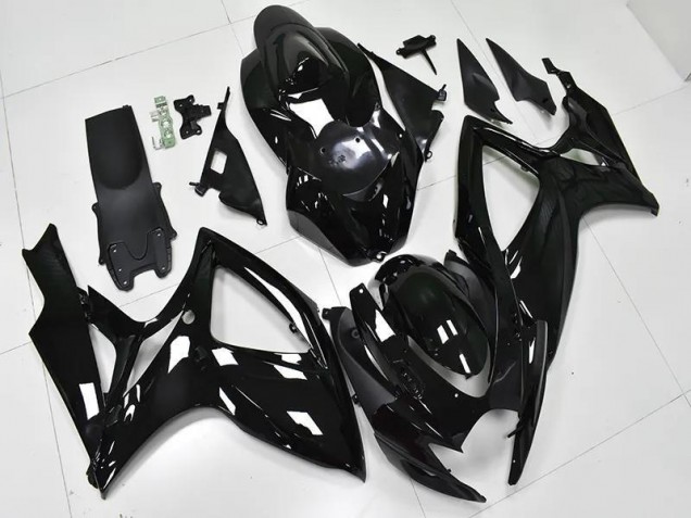 Carenados Moto GSXR 600 / 750 K6 06-07 - Brillante Negro Carenados Moto GSXR 600 / 750 K6 06-07 - Brillante Negro
