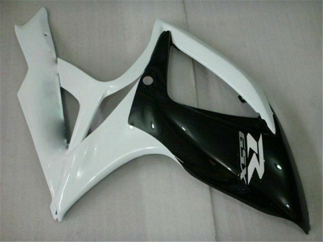 Carenados Moto GSXR 600 / 750 K6 06-07 - Negro Blanco Carenados Moto GSXR 600 / 750 K6 06-07 - Negro Blanco