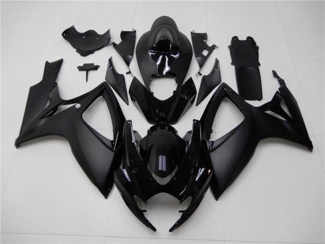 Carenados Moto GSXR 600 / 750 K6 06-07 - Negro Mate Carenados Moto GSXR 600 / 750 K6 06-07 - Negro Mate