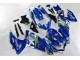 Carenados Moto GSXR 600 / 750 K8 08-10 - Azul Blanco Verde Carenados Moto GSXR 600 / 750 K8 08-10 - Azul Blanco Verde