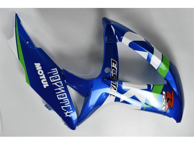 Carenados Moto GSXR 600 / 750 K8 08-10 - Azul Blanco Verde Carenados Moto GSXR 600 / 750 K8 08-10 - Azul Blanco Verde