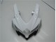 Carenados Moto GSXR 600 / 750 K8 08-10 - Blanco Plata Azul Carenados Moto GSXR 600 / 750 K8 08-10 - Blanco Plata Azul
