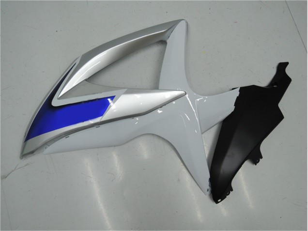 Carenados Moto GSXR 600 / 750 K8 08-10 - Blanco Plata Azul Carenados Moto GSXR 600 / 750 K8 08-10 - Blanco Plata Azul