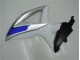 Carenados Moto GSXR 600 / 750 K8 08-10 - Blanco Plata Azul Carenados Moto GSXR 600 / 750 K8 08-10 - Blanco Plata Azul